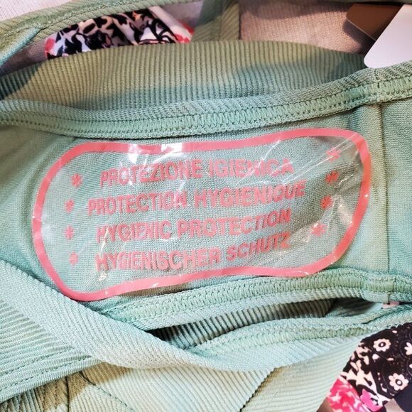 Sunseeker 10 green Rustic Sweetheart Bralette & textured mid-rise bikini bottom - Picture 14 of 16